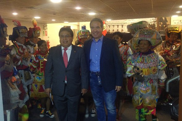 Manifestaciones culturales del Perú son apoyadas por la Cámara